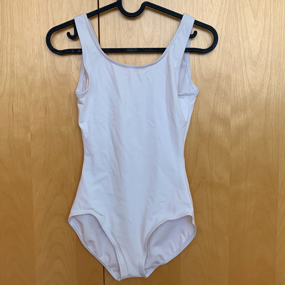 White tank Capezio leotard
